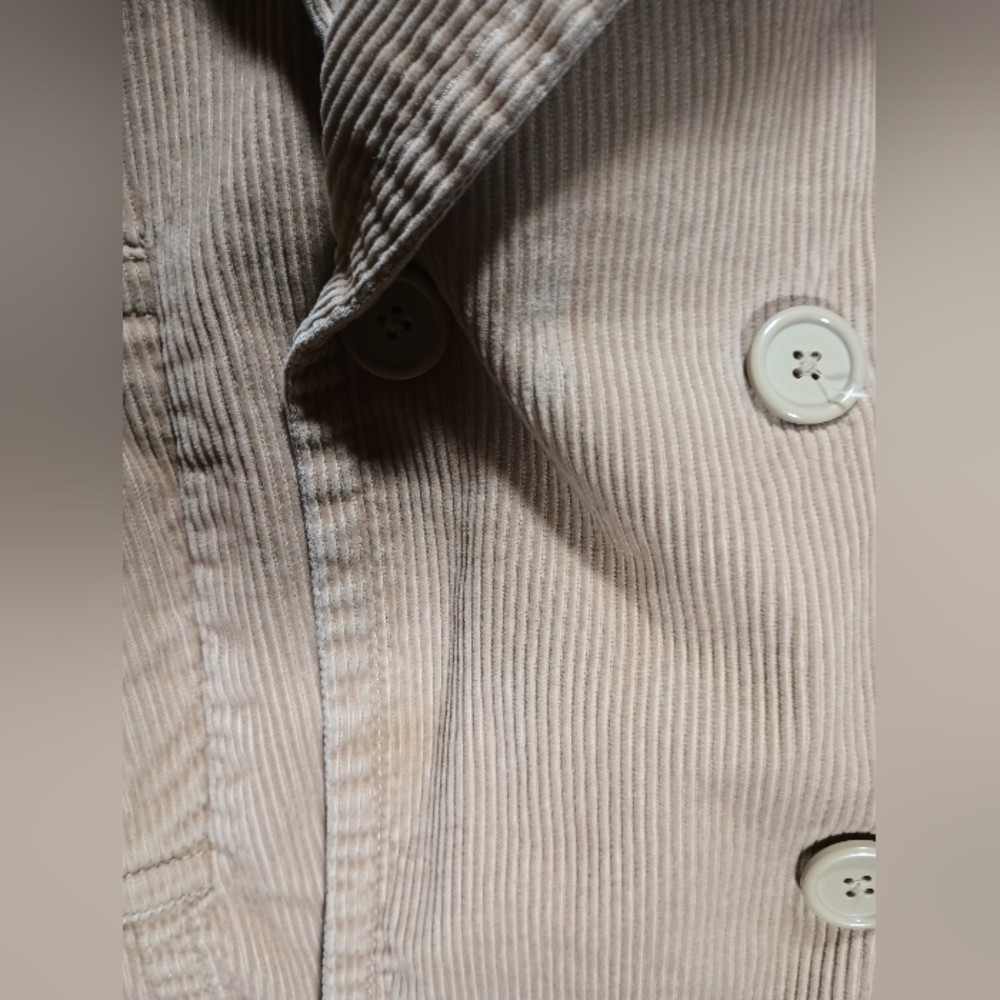 Gap Corduroy Tan Single Button Foldable Lapel Wom… - image 7